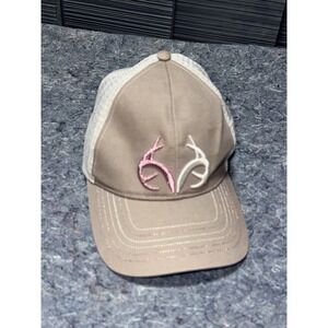Realtree Women's/Girls Hat‎ SnapBack Adjustable Trucker Mesh Pink/White